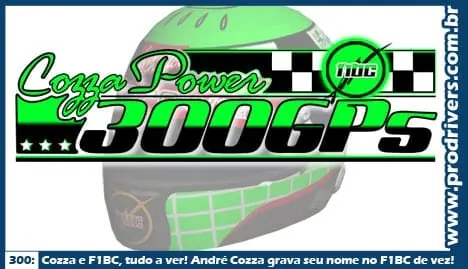 Pro Drivers: André Cozza completa 300 GPs no F1BC