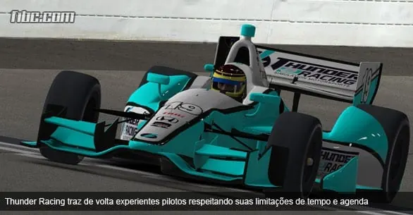 Thunder Racing é a nova equipe no automobilismo virtual