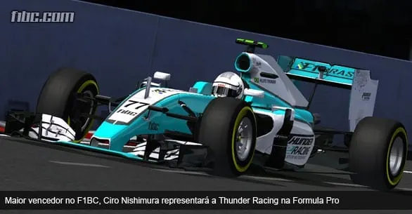 Thunder Racing terá de novatos a recordistas no F1BC
