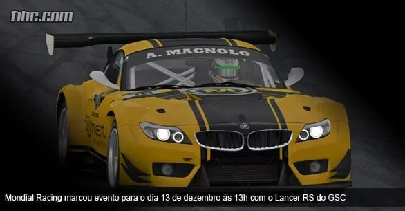 Mondial Racing promoverá corrida comemorativa dia 13/12
