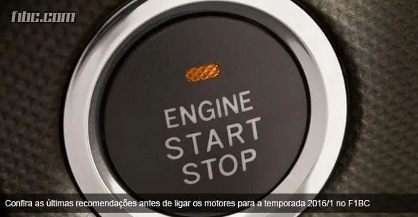 Start your engines! Primeira temporada de 2016 começa no F1BC!