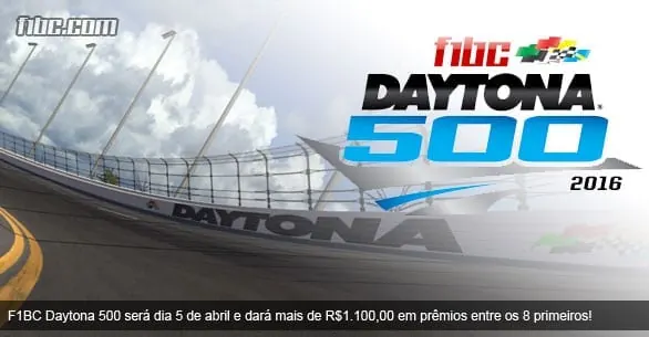 F1BC abre vagas para a Daytona 500 com premiação