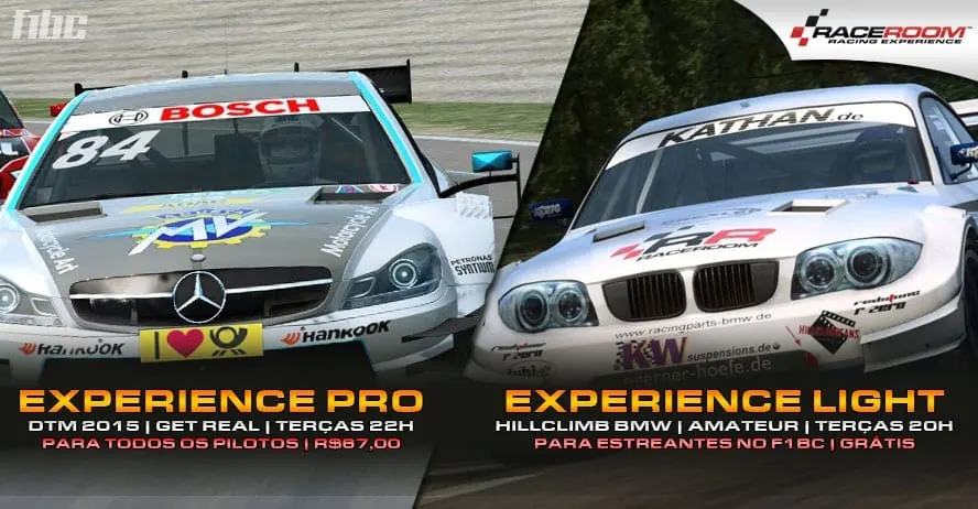 F1BC refina regras das categorias com RaceRoom para temporada 2016/3