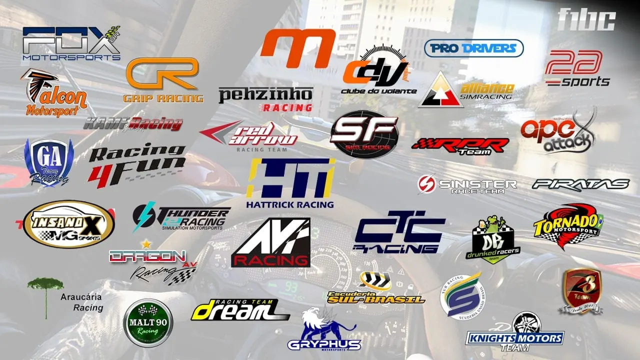 F1BC atualizou website e TeamSpeak com informações de 64 equipes ativas, novo recorde