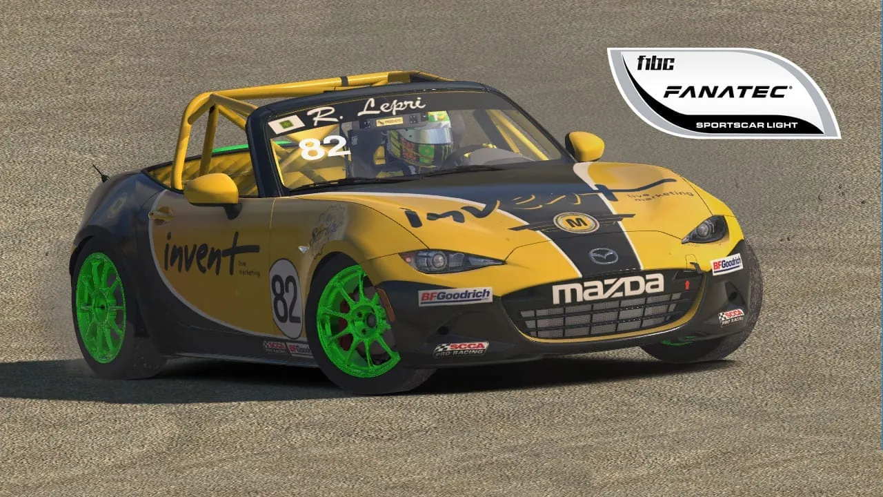 F1BC Fanatec Sportscar Light 2018/1 @ Laguna Seca