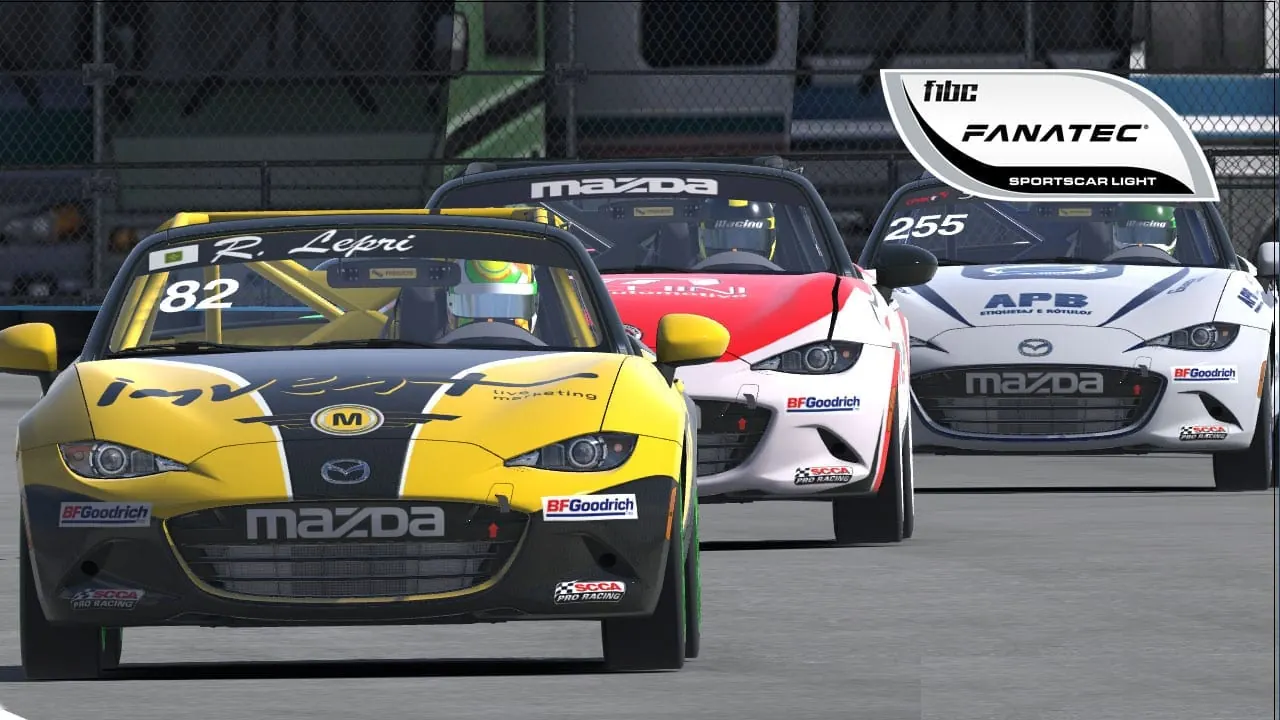 F1BC Fanatec Sportscar Light 2018/1 @ Daytona Road