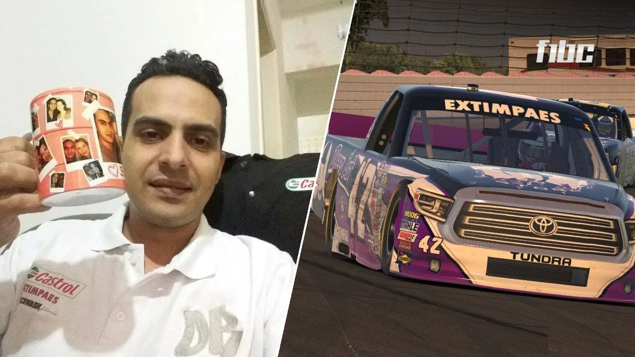 Especial Categorias Nascar - Junior Borborema: o dono do bigode mais famoso do automobilismo virtual