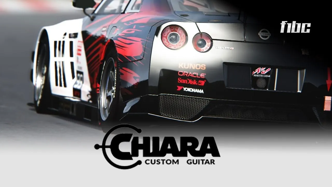 Chiara Custom Guitar e F1 Brasil Clube agora estão juntos no Assetto Corsa