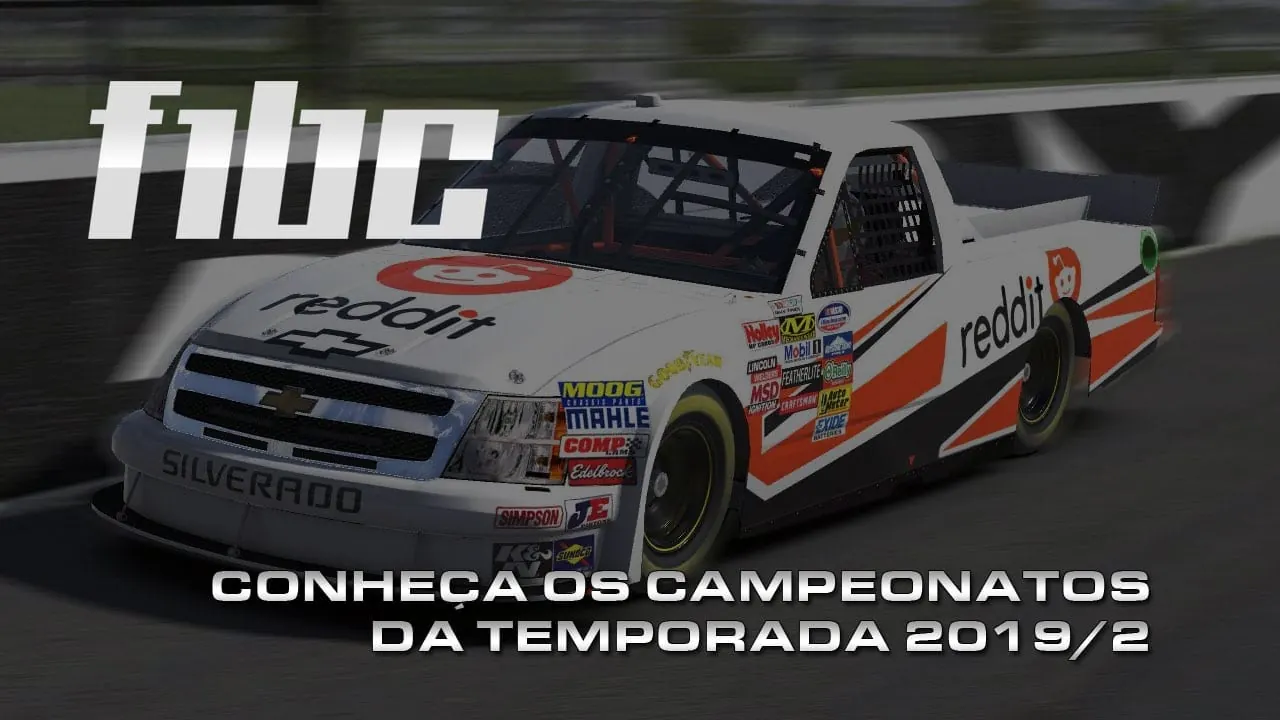 F1BC apresenta definitivamente seus 15 campeonatos para a temporada 2019/2