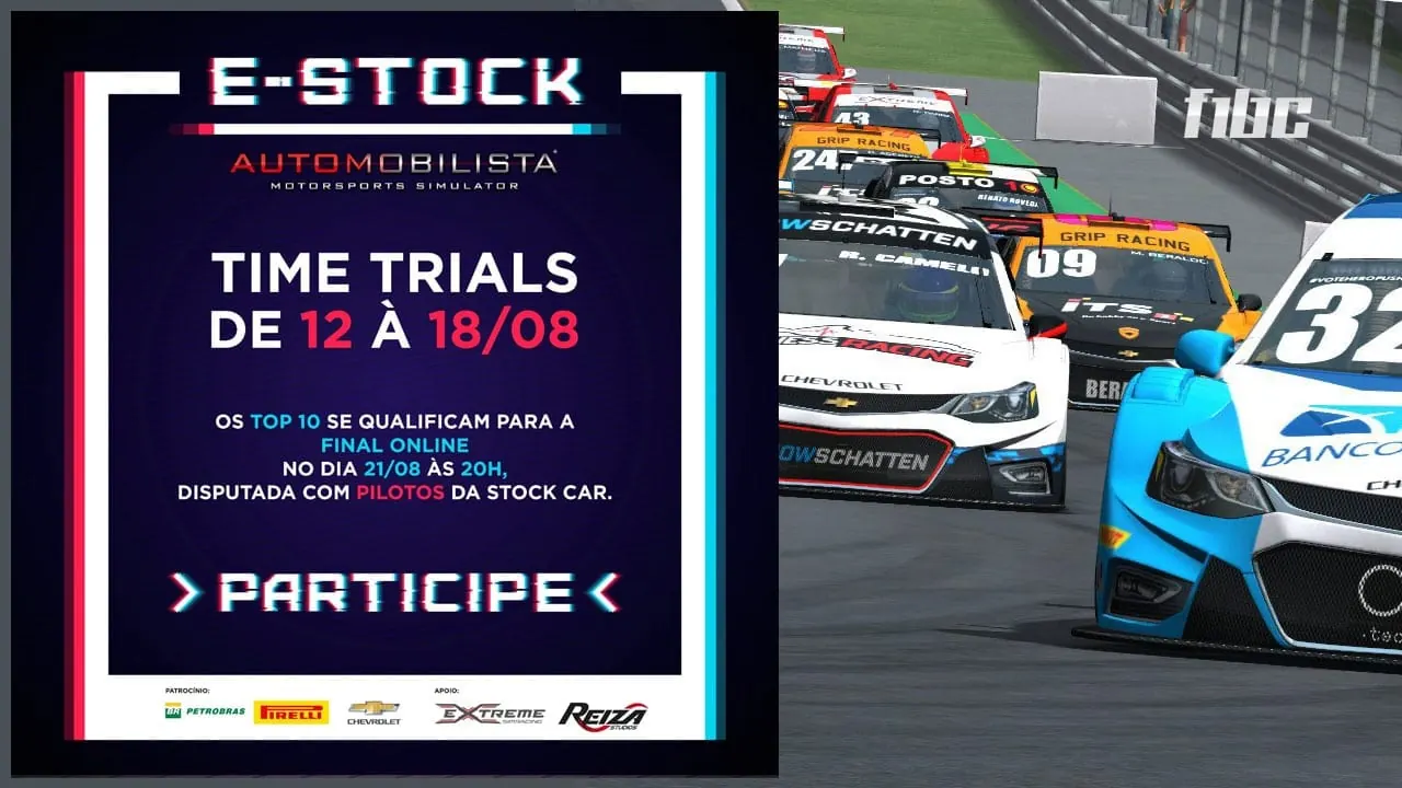 Stock Car terá seu primeiro evento oficial de eSports com premiação de cockpit ao vencedor