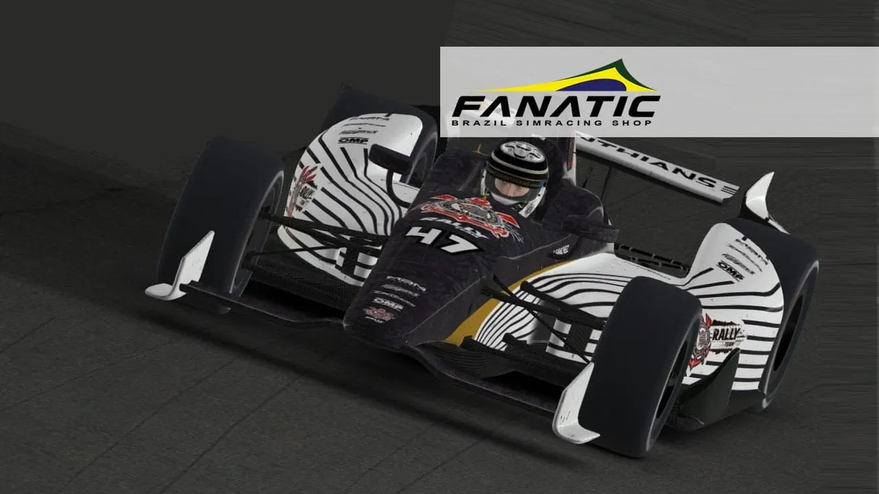 Fanatic Brazil SimRacing Shop patrocina F1BC na Indy Light na temporada 2020/1