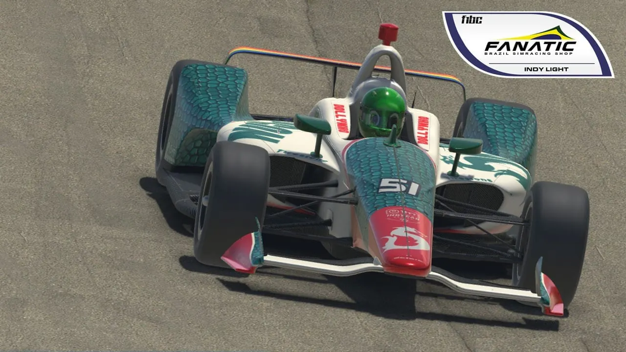 F1BC Fanatic Brazil Indy Light 2020/1 @ Pocono