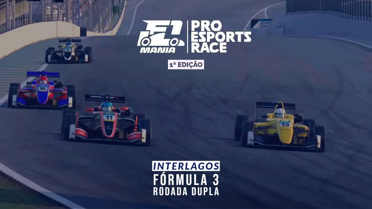 Com grid estrelado, F1Mania e F1BC realizam 1ª edição da ‘Pro eSports Race’ nesta sexta-feira