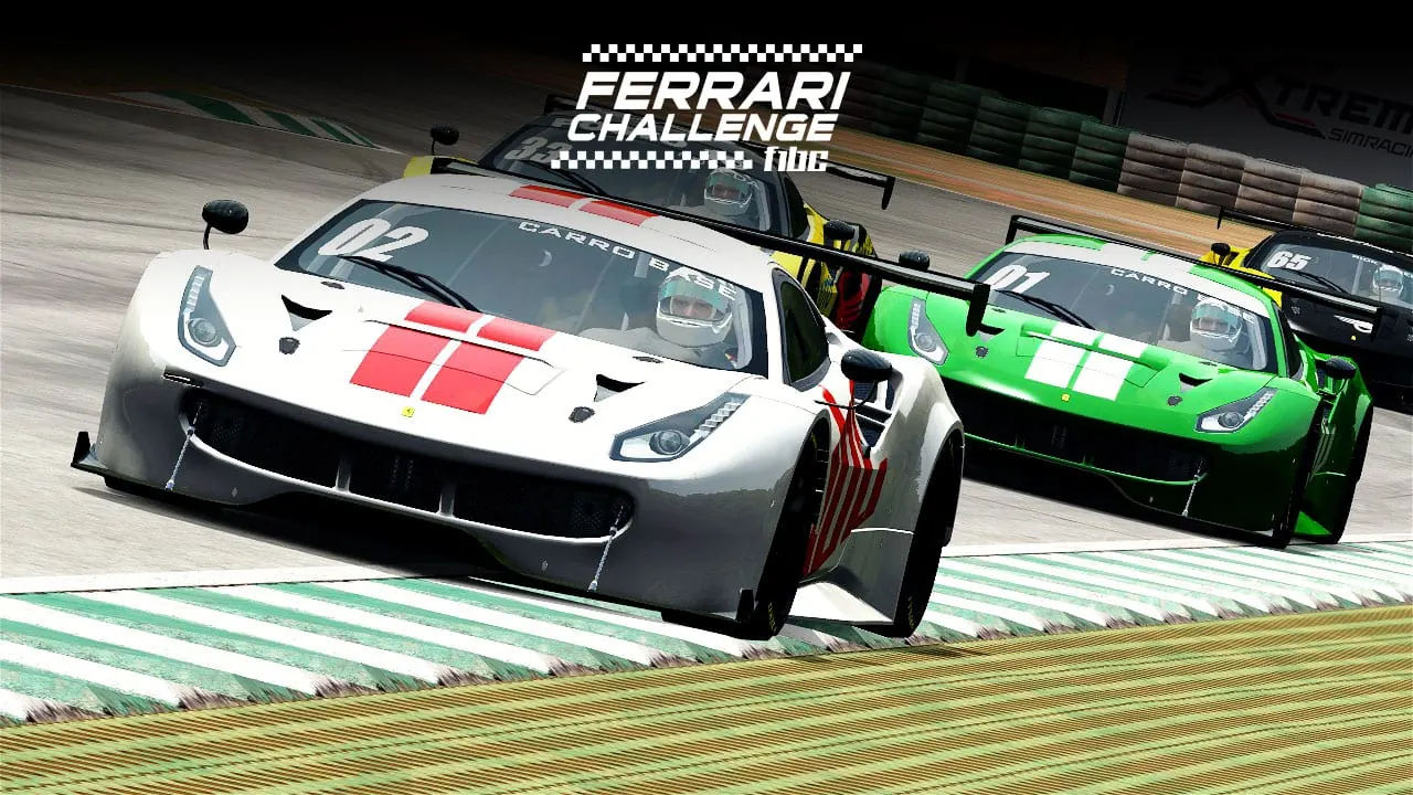 Ferrari Challenge: Acidente na largada e vitória de Charles Zimmermann (Grip) em Brasília