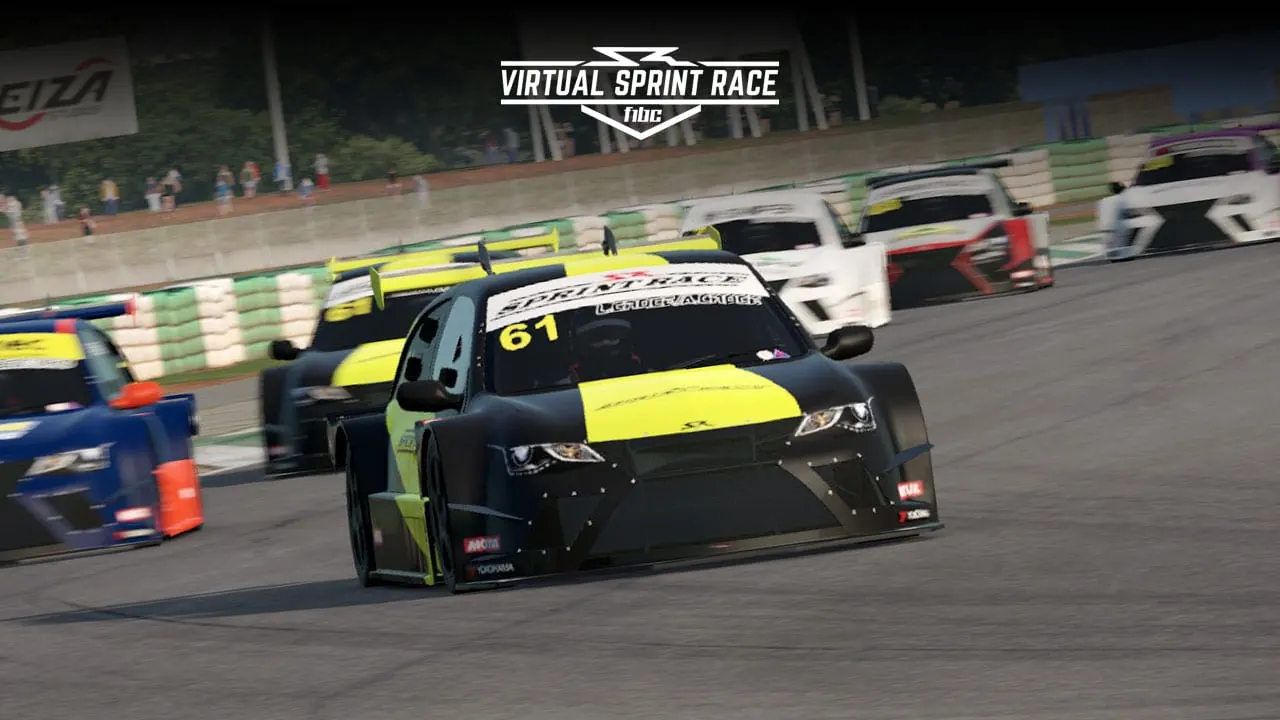 Virtual Sprint Race: Estreia do Automobilista 2 tem vitória de Edgard Mesquita (TBR) em Brasília