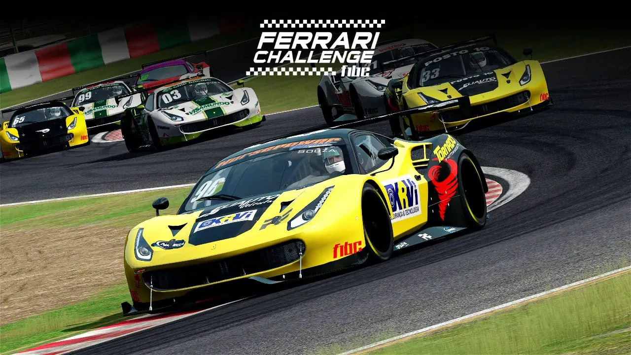 Ferrari Challenge: Esdras Souza (Tornado) vence dividida com Charles Zimmermann em Suzuka