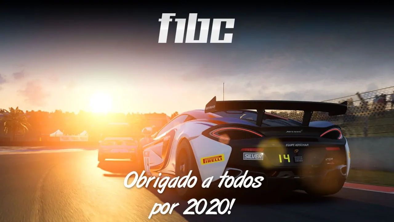 F1BC agradece a todos pelo ano de 2020