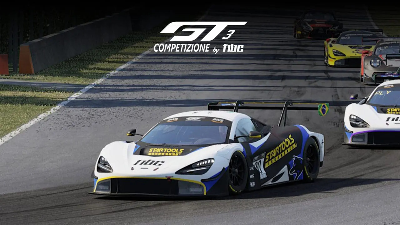 GT3 Competizione: Lucas Alves (Snow Schatten) vence corrida eletrizante com 38 pilotos em Zolder