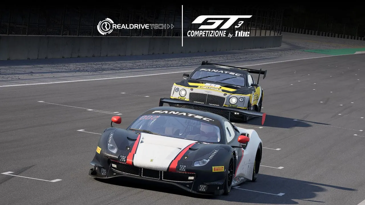 Realdrive GT3 Competizione: Caique Oliveira (Corinthians) passa Daniel Strufaldi na última curva em Laguna Seca