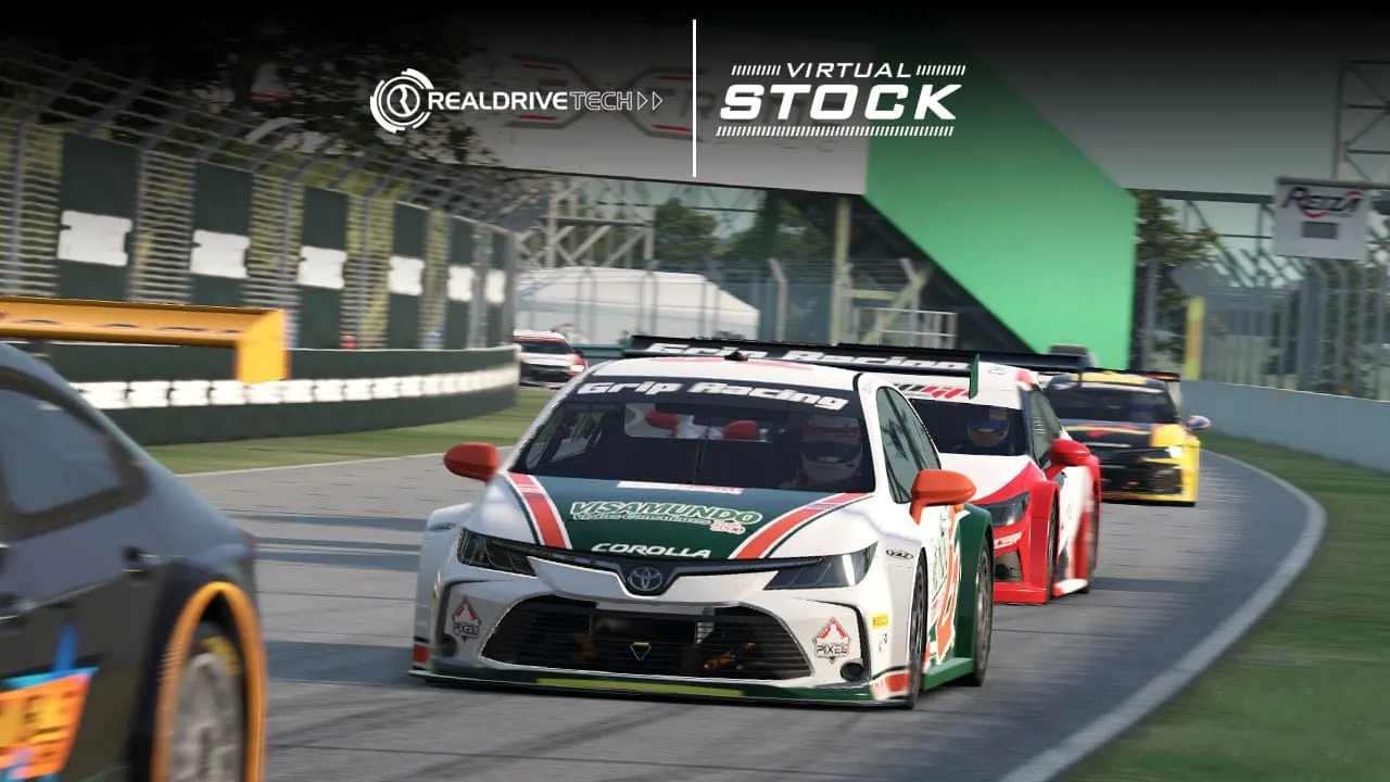 Realdrive Virtual Stock: Matheus Beraldo (Grip) vence corrida animada em Montreal