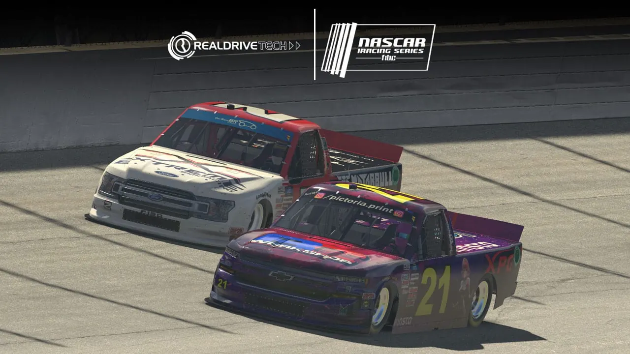 Realdrive Nascar Series: Rafael Hubie (EG) surpreende após bandeira amarela e vence em Chicagoland