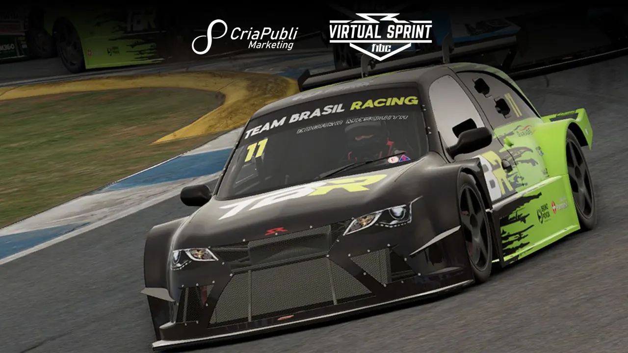 CriaPubli Virtual Sprint: Edgard Mesquita (Team Brasil) vence na empolgante abertura em Brasília