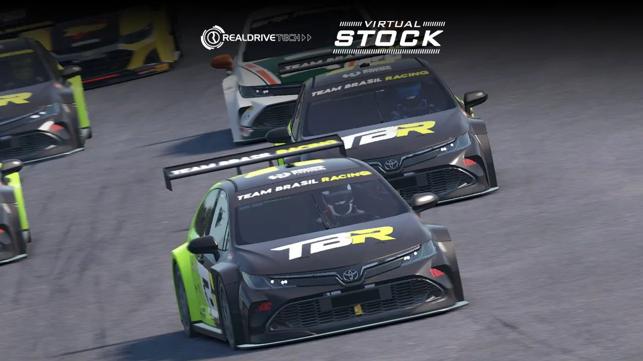 Realdrive Virtual Stock: Edgard Mesquita (TBR) vence com estratégia de combustível em Kyalami