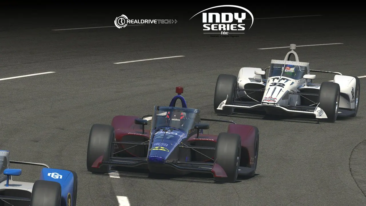 Realdrive Indy Series: Victor del Porto (Static) brilha em grande corrida em Charlotte