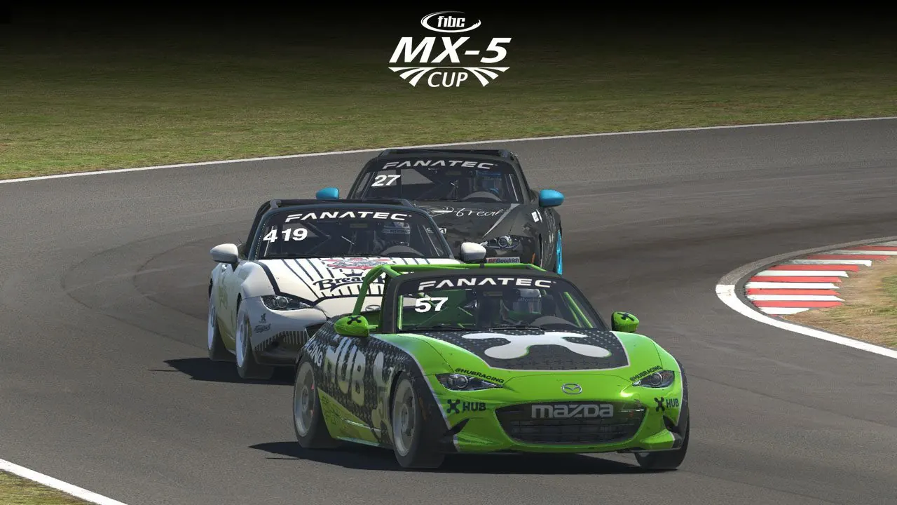 MX5 Cup: Jamison Sampaio (Corinthians) e Guilherme Elizeu (HUB) vencem corridas em Oulton Park