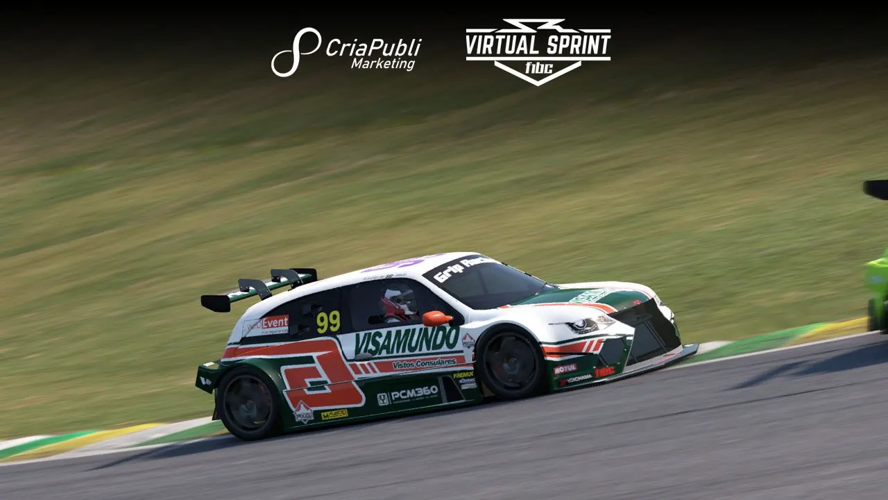 CriaPubli Virtual Sprint: Luis Almeida (Grip) vence em Interlagos e fatura título inédito