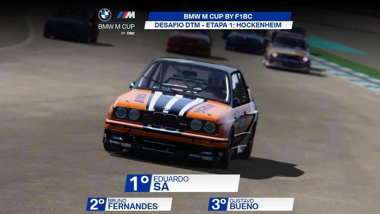 BMW M Cup by F1BC: Eduardo Sá vence prova fantástica de abertura em Hockenheim