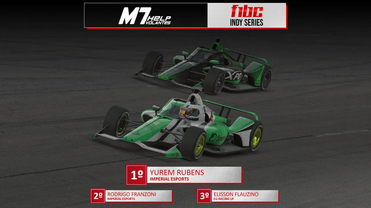 F1BC Indy Series: Yurem Rubens (Imperial) vence no Kentucky e vários disputarão o título na prova final