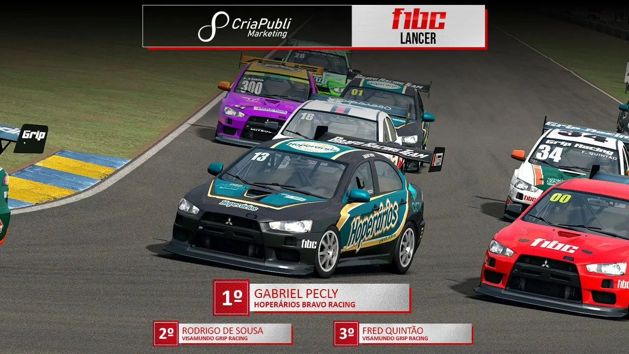 F1BC Lancer: Gabriel Pecly (Bravo) vence em Campo Grande e fatura o título