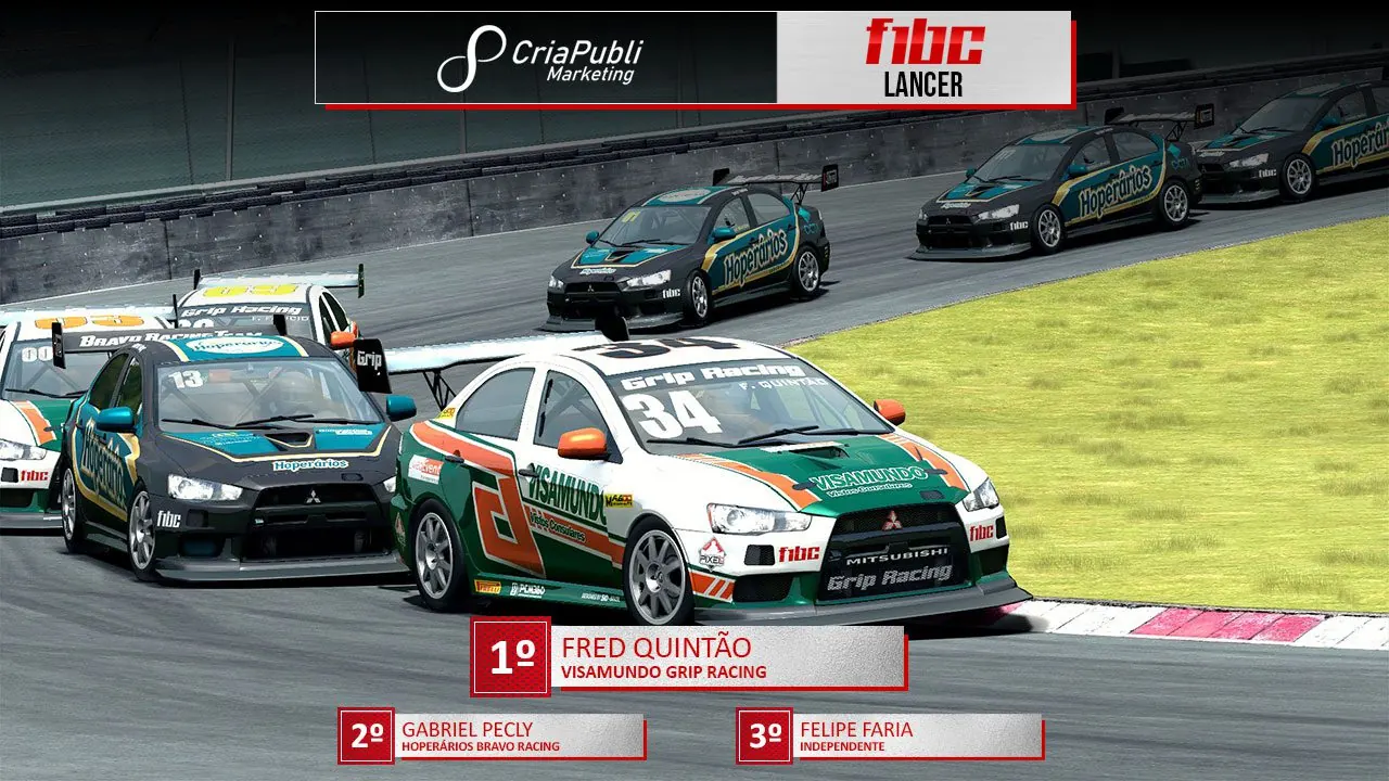 F1BC Lancer: Fred Quintão (Grip) vence em Zandvoort, e Cesar Bastos fatura título da Speed
