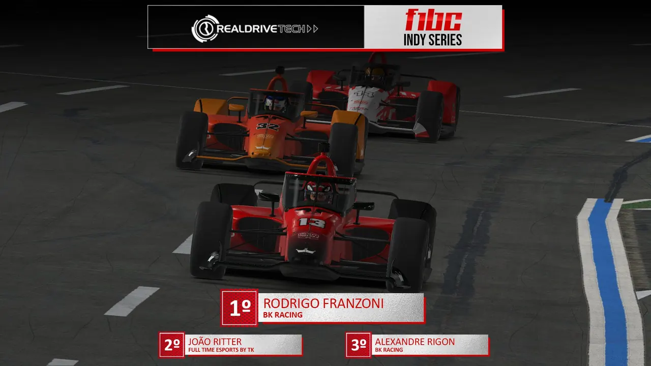 F1BC Indy Series: Rodrigo Franzoni vence pela estreante BK Racing, em Charlotte