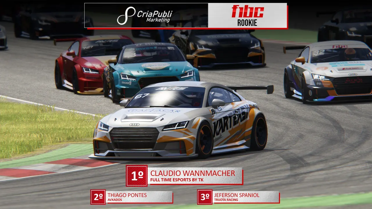 F1BC Rookie: Em Barcelona, Claudio Wannmacher (Karteasy) vence pela primeira vez