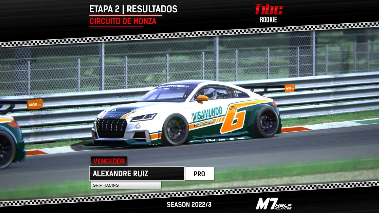 F1BC Rookie: Alexandre Ruiz (Grip) retorna às pistas com vitória em Monza