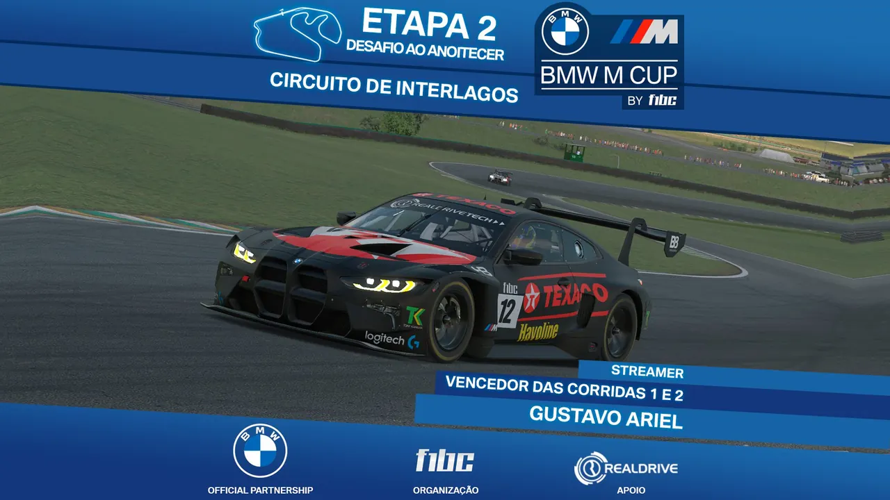 BMW M Cup by F1BC: Interlagos recebe batalha épica entre Neto Nascimento e Gustavo Ariel