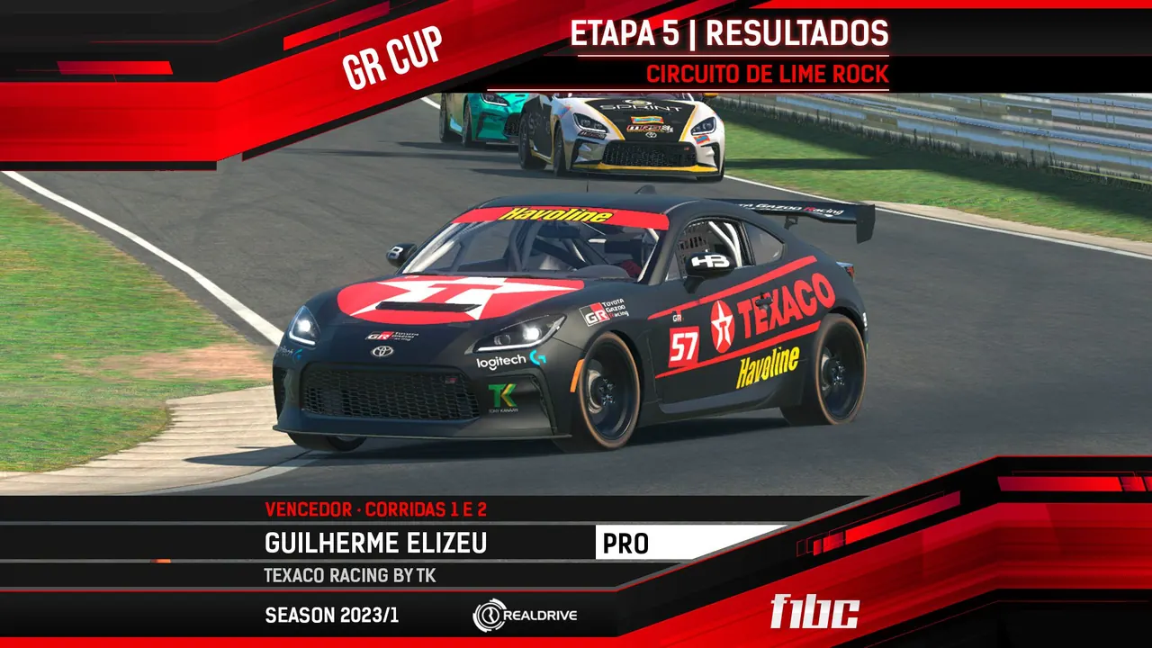 F1BC GR Cup: Guilherme Elizeu vence as duas corridas em Lime Rock, mas título segue em aberto