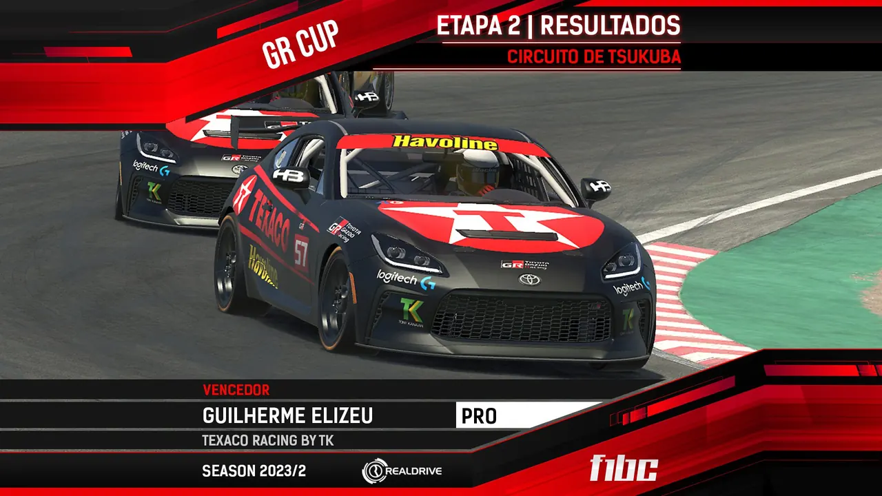 F1BC GR Cup: Provas em Tsukuba são movimentadas e tem vitórias de Guilherme Elizeu