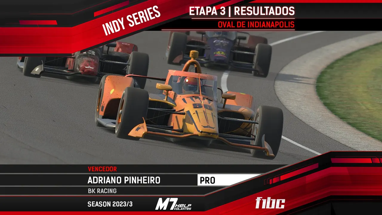 F1BC Indy Series: Adriano Pinheiro vence disputa tripla em Indianápolis