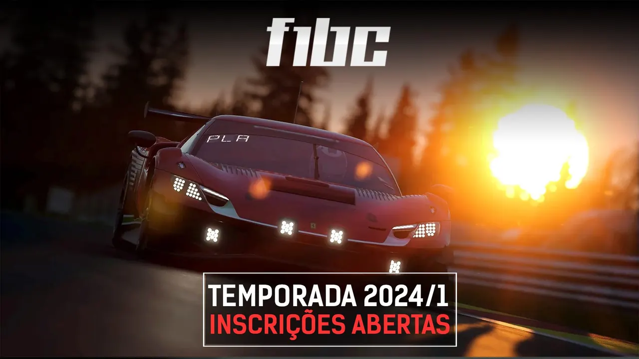 F1BC Esports abre inscrições para temporada 2024/1 com novidades