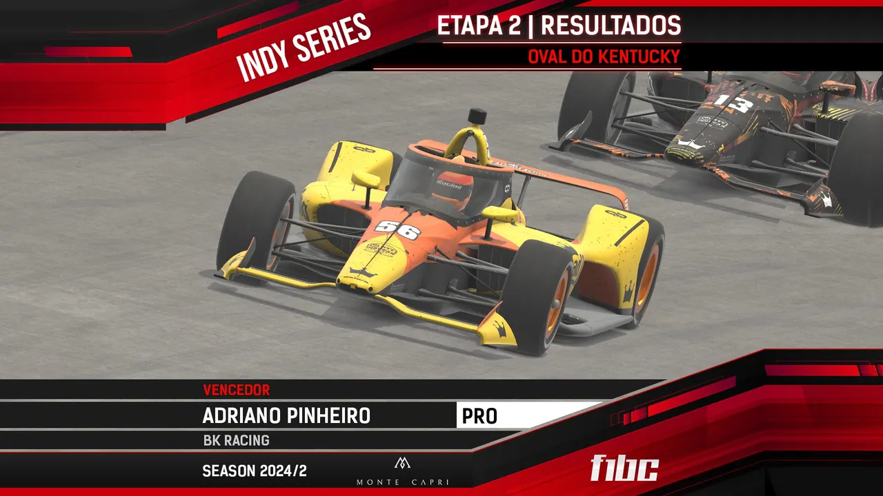 Monte Capri Indy Series: Adriano Pinheiro vence briga com Franzoni e Del Porto no Kentucky
