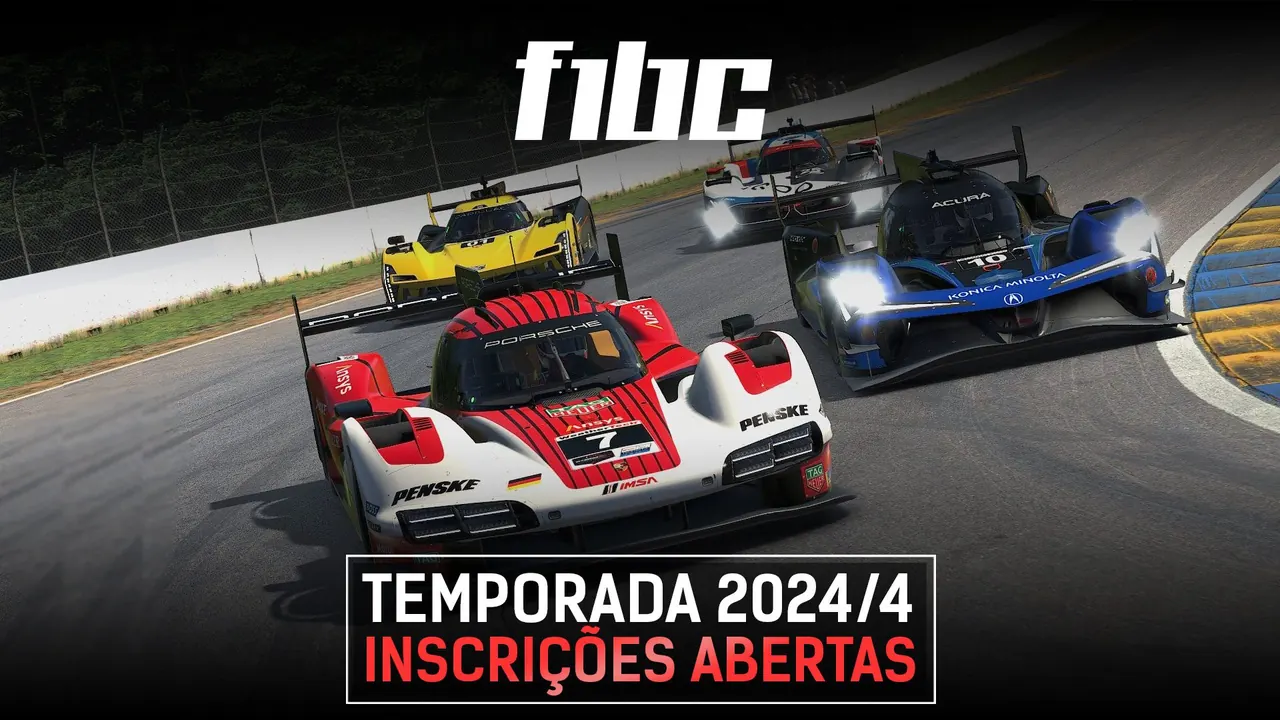 F1BC Esports abre inscrições para temporada 2024/4 com novidades