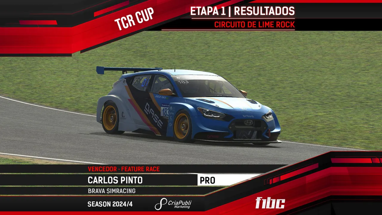 CriaPubli TCR Cup: Carlos Mouesca e Carlos Pinto vencem em Lime Rock