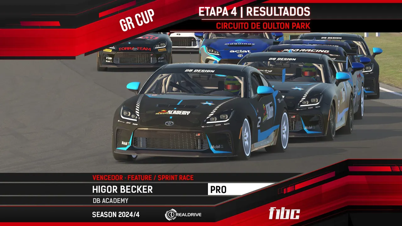 Realdrive GR Cup: Higor Becker vence duas em Oulton Park
