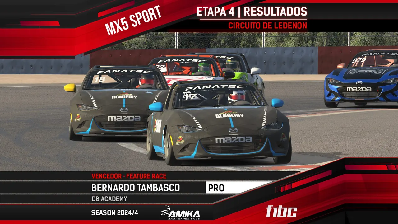 AMIKA MX5 Sport: Bernardo Tambasco e Eduardo Barazzetti são os nomes da vez em Ledenon