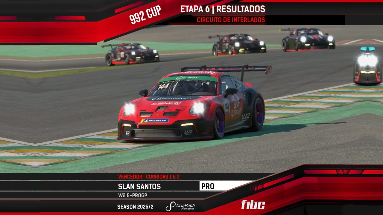 CriaPubli 992 Cup: Slan Santos vence duelo em Interlagos para conquistar o título