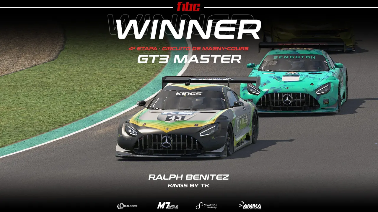 Realdrive GT3 Master: Ralph Benitez leva a melhor em Magny-Cours
