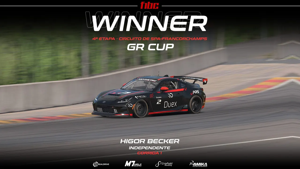 Realdrive GR Cup: Higor Becker e Pedro Barbosa vencem em Spa-Francorchamps